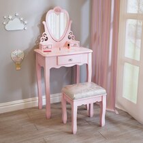 Wooden dressing table on sale for kids